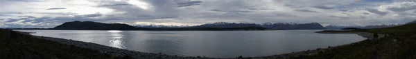 Нове Панорамне Озеро Зеландія Текапо — стокове фото