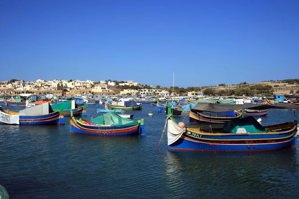 Rybářský Přístav Malta — Stock fotografie