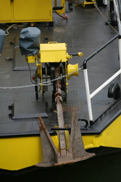 Detalle Del Barco Disparo Primer Plano — Foto de Stock