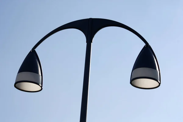 Straatlamp Straatlantaarn Elektriciteit — Stockfoto