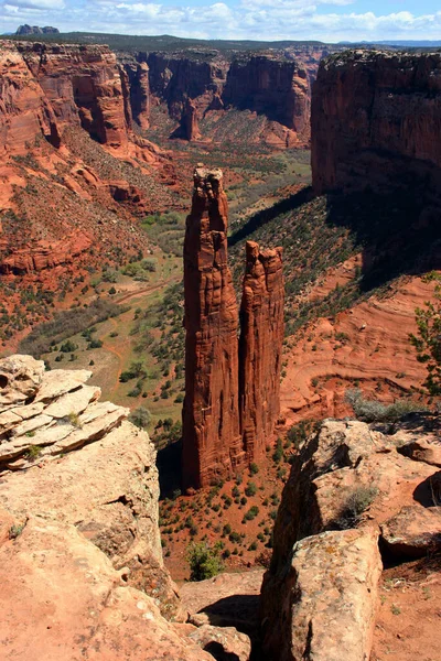 Roca Araña Una Aguja Aproximadamente Alta — Foto de Stock