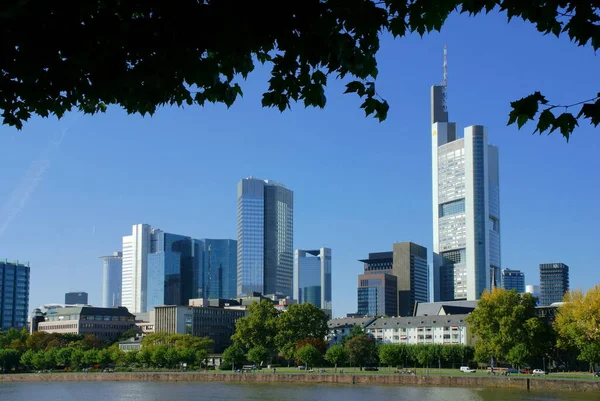 Frankfurt Main Cyti Outro Banco Principal — Fotografia de Stock