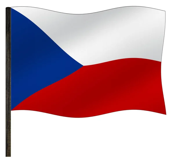 Flaggor Nationella Färger Bakgrunden — Stockfoto