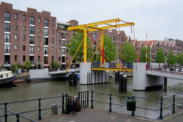 Άμστερνταμ Κάτω Χώρες Μια Καλοκαιρινή Μέρα — Φωτογραφία Αρχείου