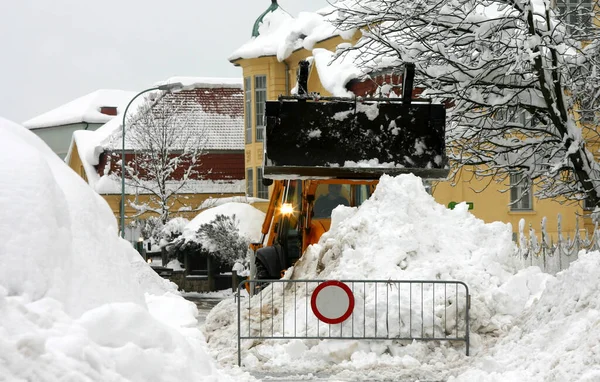 Nieve Cubierta Hielo Nevado Paisaje Invernal — Foto de Stock