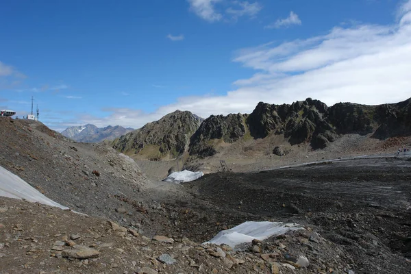 Glaciar Kaunertal Transición Hace Unos Años Todavía Podía Esquiar Aquí — Foto de Stock