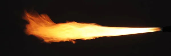 Flame Fire Burning Fume — Stock Photo, Image