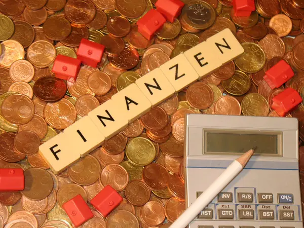 Farbenfroher Hintergrund Für Finanz Oder Geschäftsthemen — Stockfoto