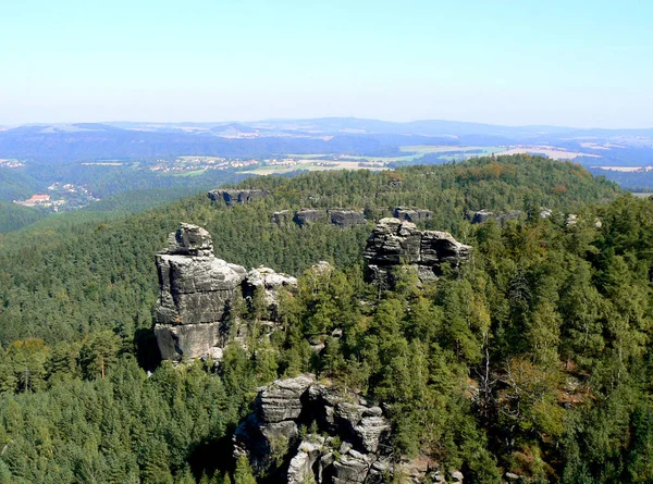 Vista Dalla Pietra Del Papa Verso Nord Est — Foto Stock