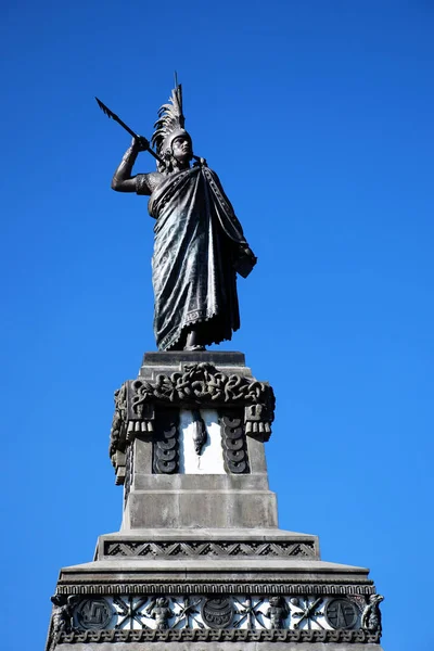 Estátua Liberdade Dublin Reino Unido — Fotografia de Stock