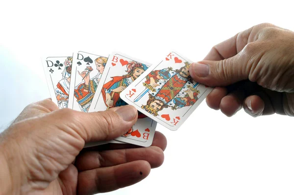 Gra Pokera Kasyno Hazardowe — Zdjęcie stockowe