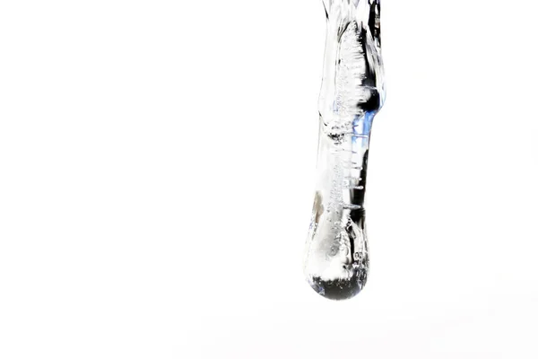Icicles Cold Winter Day — Stock Photo, Image