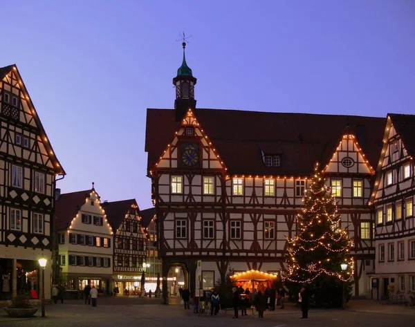 Bad Urach Rathaus — Stockfoto