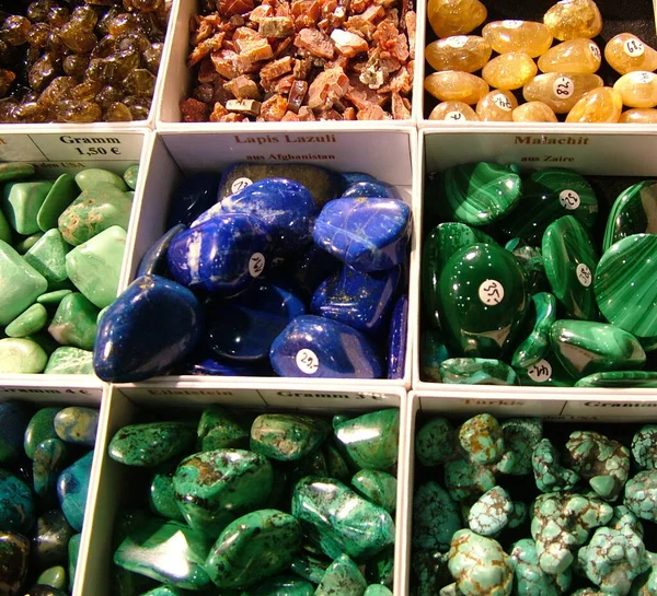 Varios Tipos Minerales — Foto de Stock