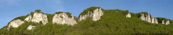 Panorama Hausner Felsenkranz Parco Naturale Dell Alto Danubio — Foto Stock