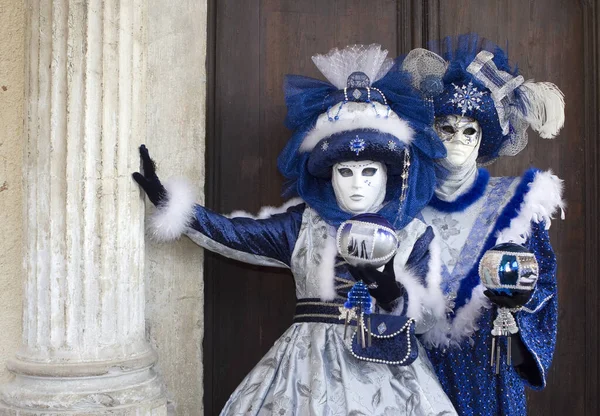 Benátky Italsko Únor Karneval — Stock fotografie