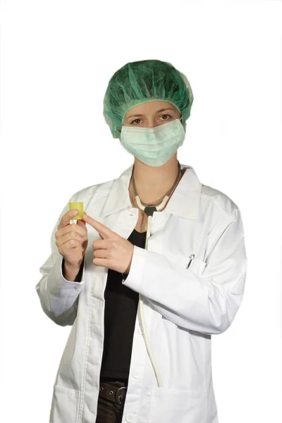 Ung Läkare Husläkare — Stockfoto