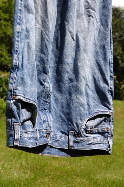 Jeanshose Jeans Kleidung — Stockfoto