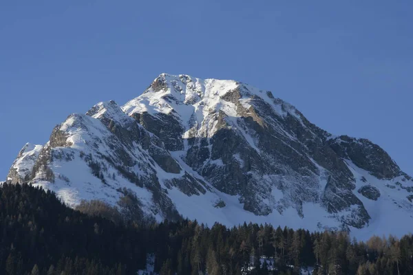 Lihat Pegunungan Alpen Yang Indah — Stok Foto