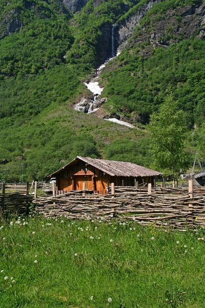 Cabana Eidfjord — Fotografia de Stock