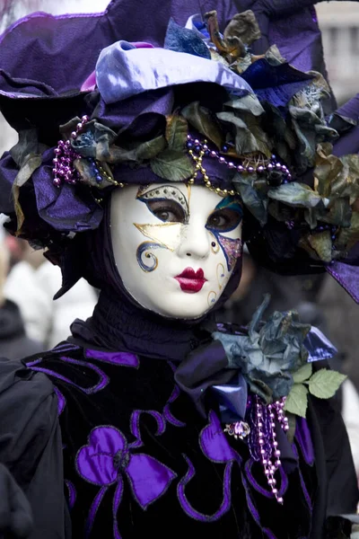 Mask Och Kostymer Karneval Venedig Italien — Stockfoto