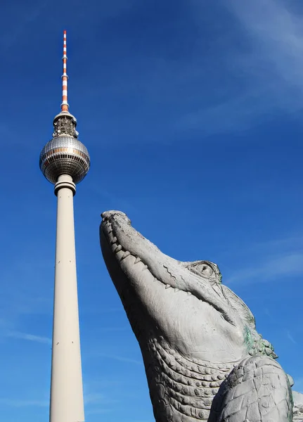 Till Alla Berlinare Nej Inget Fotomontage Bara Ett Jävligt Obekvämt — Stockfoto