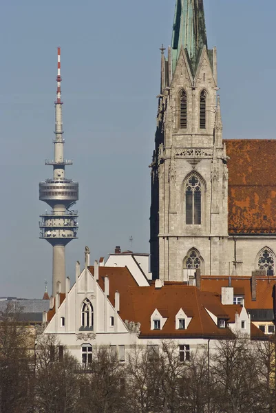 Olympiaturm München — Stockfoto