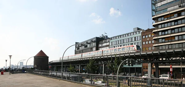 Amburgo Città Portuale Nel Nord Della Germania — Foto Stock