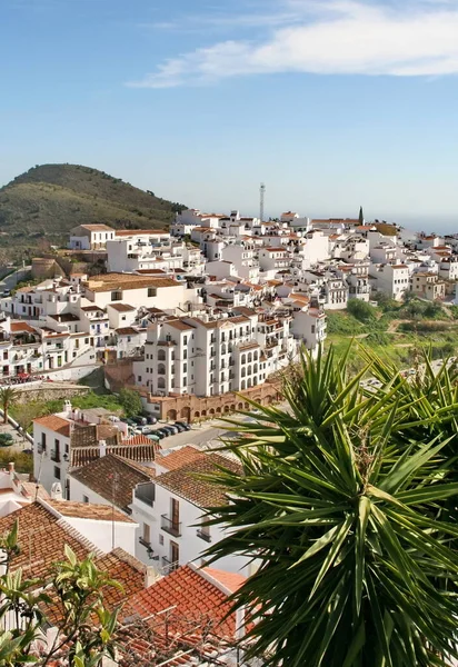 Vista Panorámica Del Paisaje Del Pueblo Atmosférico — Foto de Stock