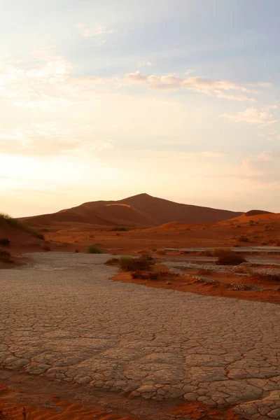 Соссуфлей Розташований Південній Частині Пустелі Наміб — стокове фото