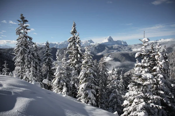 Vista Tirol Sul Alto Adige Uma Província Nordeste Itália — Fotografia de Stock