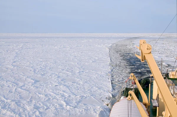 Eisbrecherfahrt Polarkreis — Stockfoto