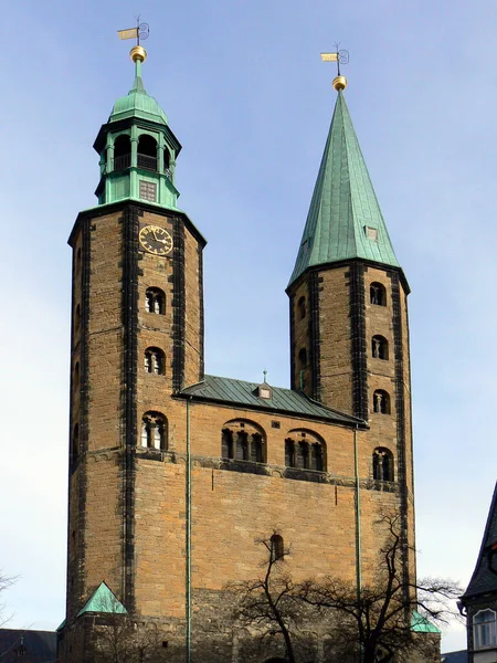 Marktkirche Cosmas Damian Goslar — Stockfoto