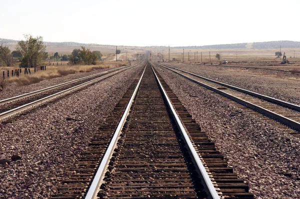 Vía Férrea Campo — Foto de Stock