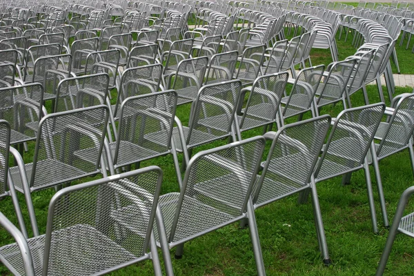 Krzesła Stadionie — Zdjęcie stockowe
