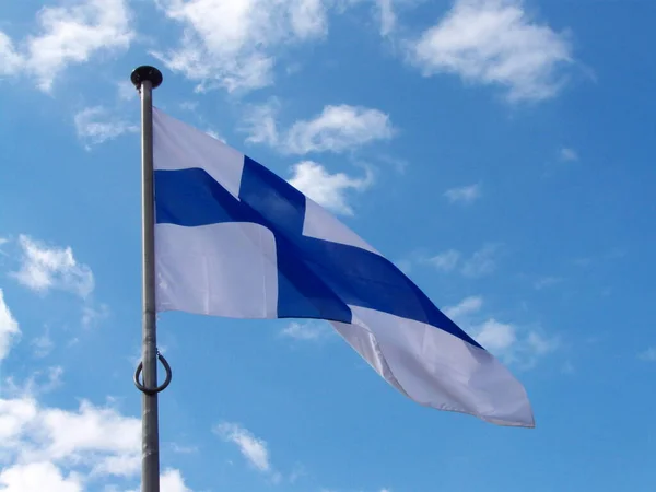 Finlandia Una Nación Del Norte Europa Que Limita Con Suecia — Foto de Stock