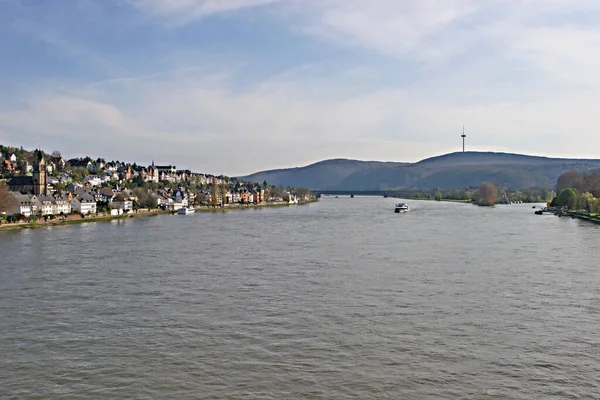 German Corner Koblenz — Stock Photo, Image