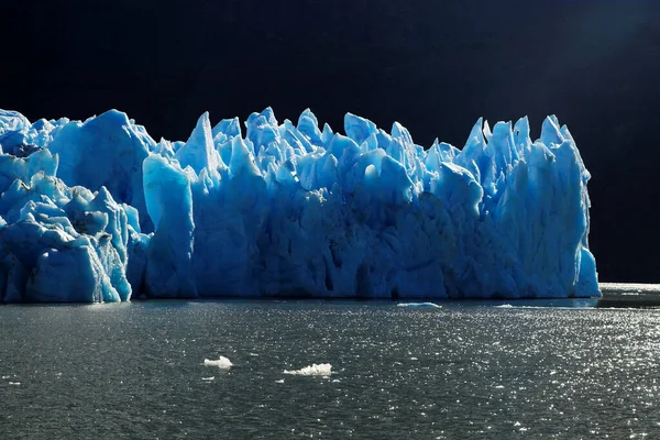 Iceberg Gelado Gelo Nevado Inverno — Fotografia de Stock