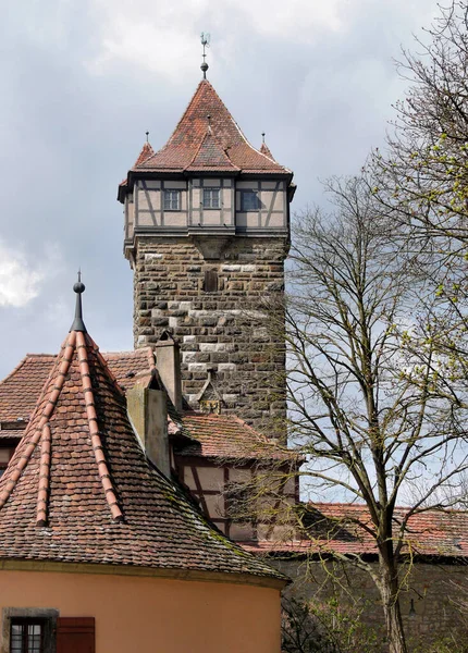 Rothenburg Torre — Foto Stock