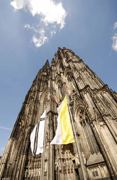 Schilderachtig Uitzicht Majestueuze Kathedraal Architectuur — Stockfoto