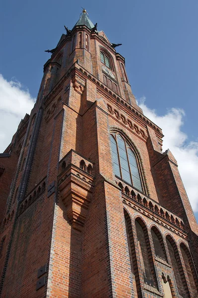 Nicolai Kirche Wasserviertel — Stockfoto