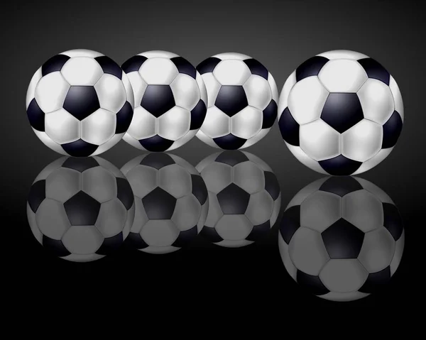 Schilderachtige Kijk Voetbalsport Concept — Stockfoto