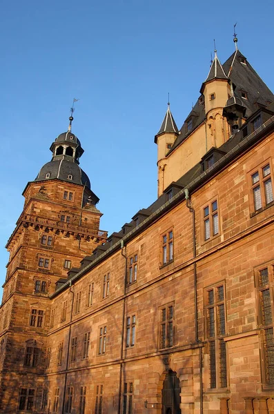 Schloss Johannisburg Aschaffenburg — Stockfoto