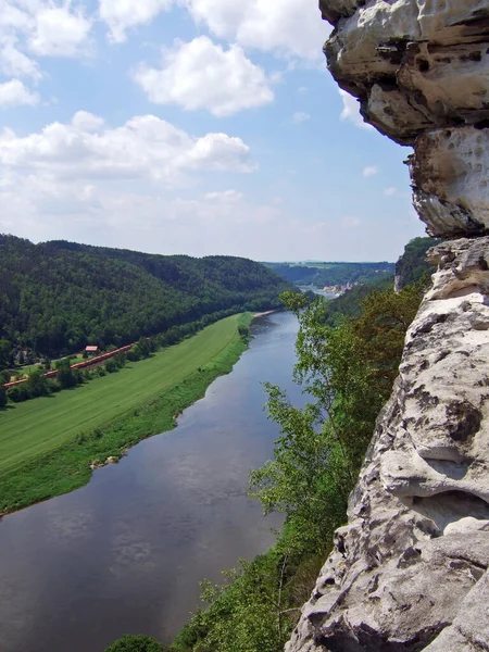 Hoch Über Der Elbe — Stockfoto