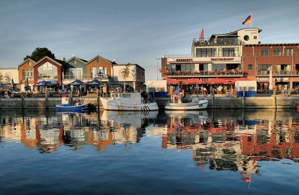 Pescherecci Nel Porto Della Città Baltimora Maryland — Foto Stock