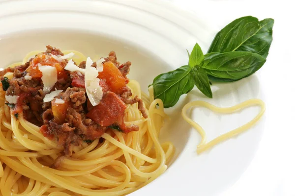 Spagetti Japones Con Parmesano —  Fotos de Stock
