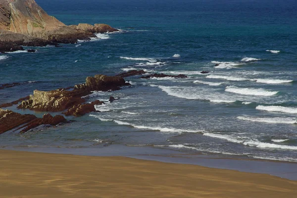 Морський Узбережжя Ландшафт Літній Відпочинок Природі — стокове фото