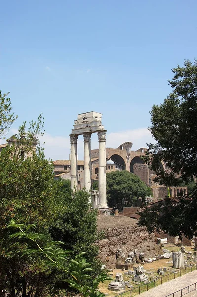 Forum Romanum Rom — Stock fotografie