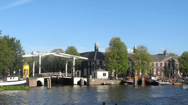 Brug Über Nieuwe Keizersgracht — Stockfoto