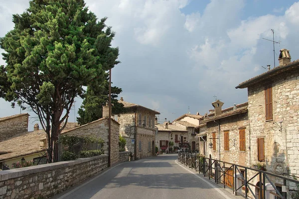 Assisi Jest Miastem Górskim Środkowych Włoszech Umbrii Regionu — Zdjęcie stockowe